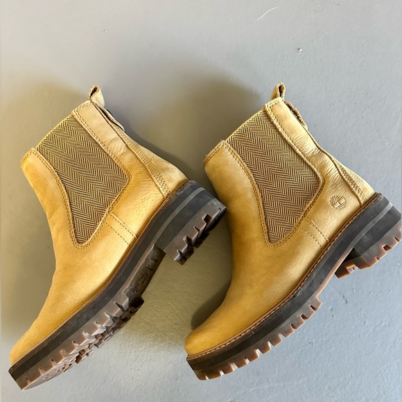 Timberland Tan Leather Chelsea Boots - Picture 1 of 3